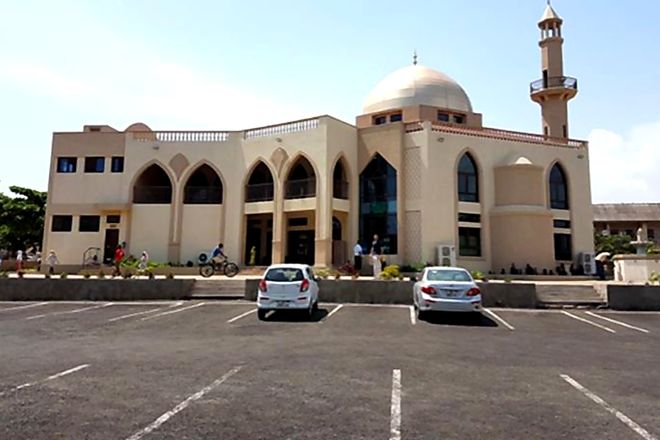 The Police Mosque at Cantonments, Accra