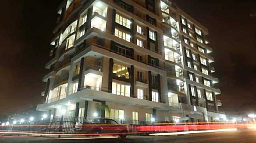 Turquaz Residence at night