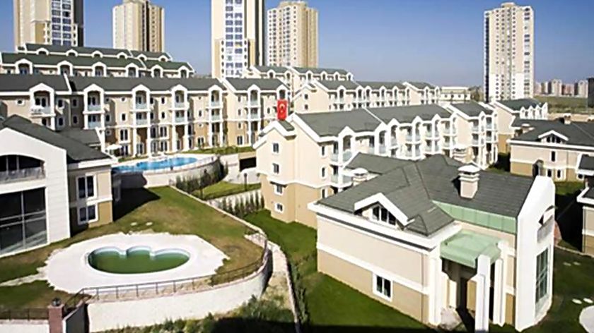 Uphill Court housing development in Bahcesehir, Istanbul